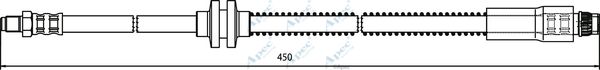 APEC BRAKING Тормозной шланг HOS3613